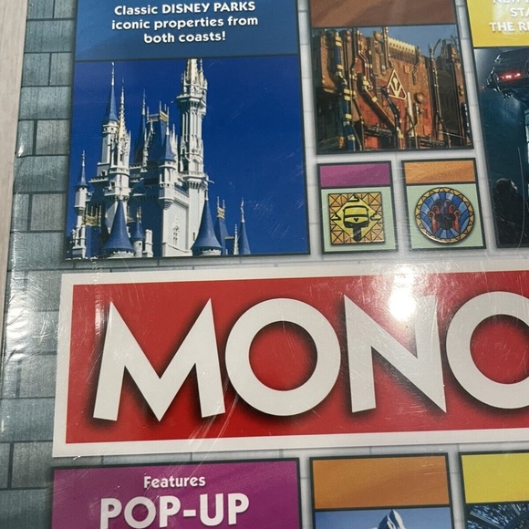 New MONOPOLY Disney Parks 2020 Pop-Up Castle Star Wars Rise of the Resistance - Picture 3 of 8